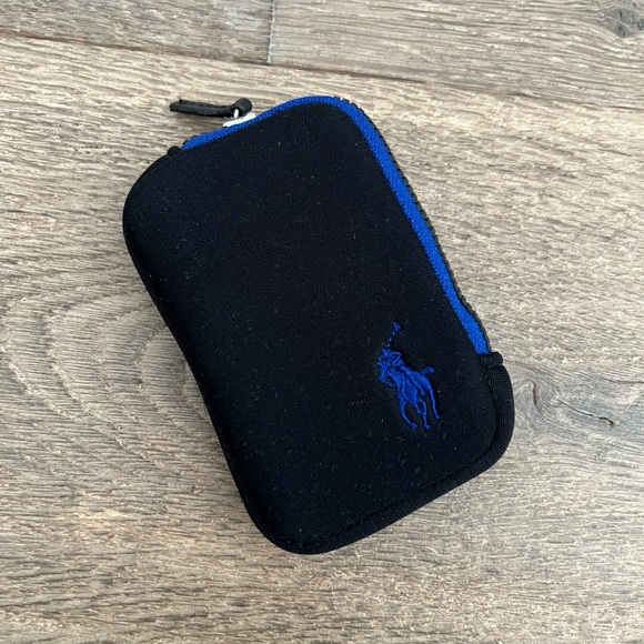 Ralph Lauren Black/Blue Electronics Case - Picture 1 of 5